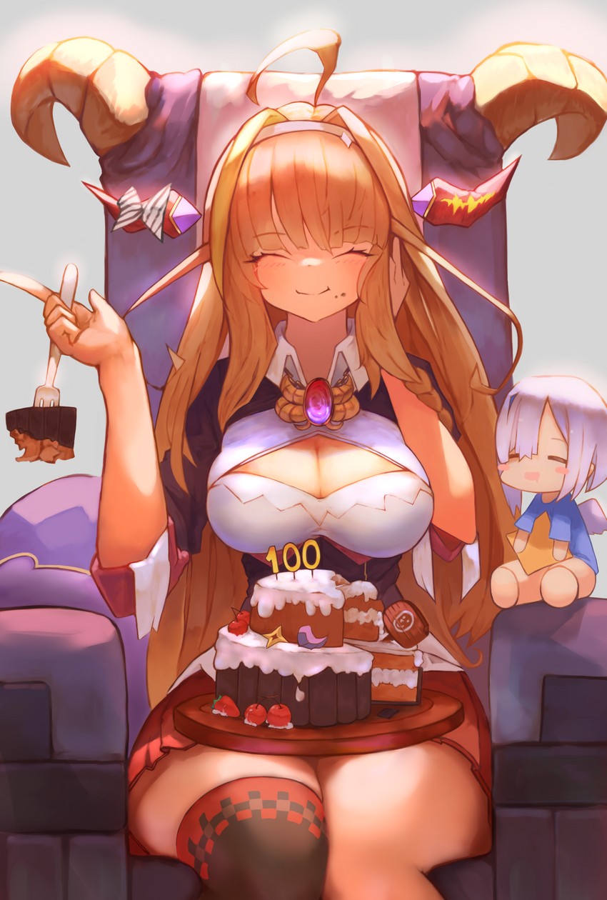amane kanata, kiryu coco, and ryoushi chicken soup grass big chungus (hololive) drawn by kimura_gin