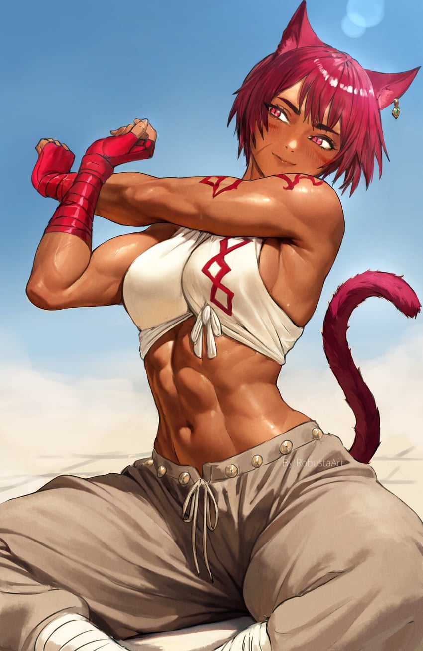 warrior of light (final fantasy and 1 more) drawn by robusta_mania
