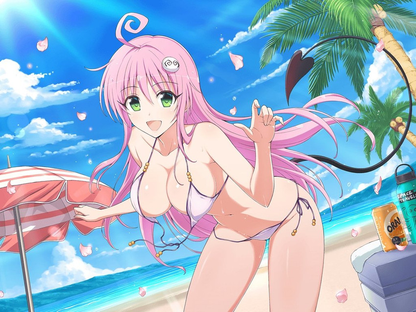 lala satalin deviluke (senran kagura and 2 more) drawn by yaegashi_nan