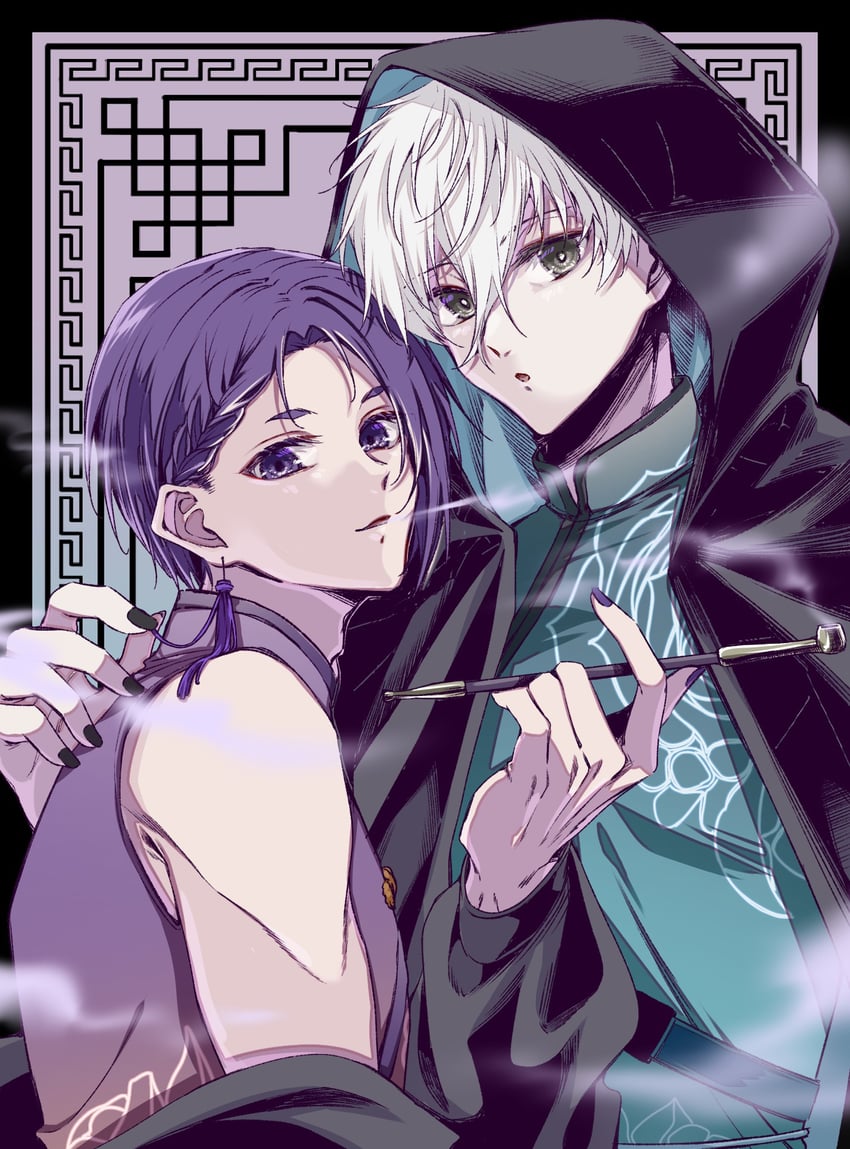nagi seishirou and mikage reo (blue lock) drawn by yomogi_(user_rvdf7243)
