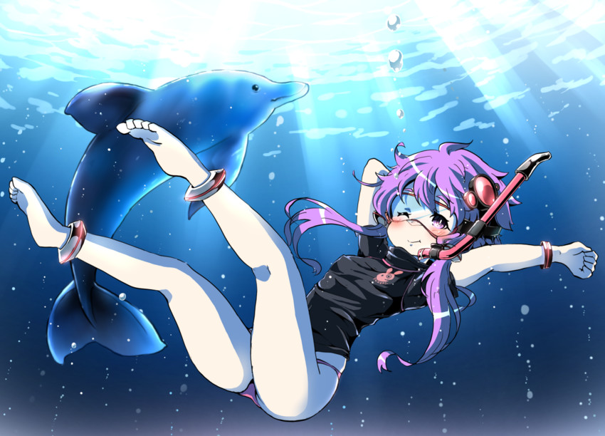 yuzuki yukari (vocaloid and 1 more) drawn by mochizuki_usagi
