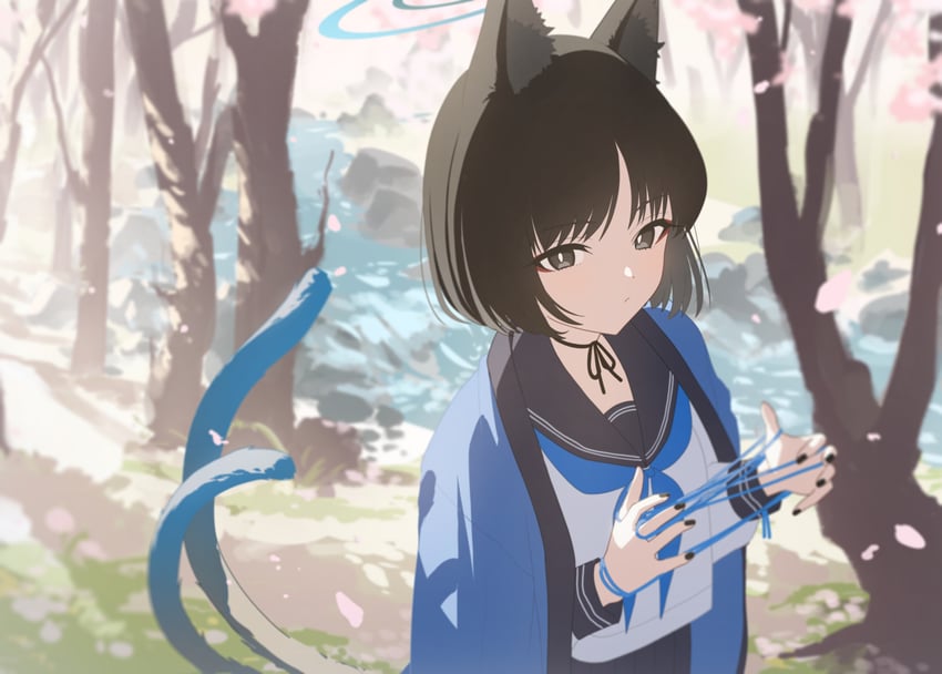 kikyou (blue archive) drawn by kaerunrun