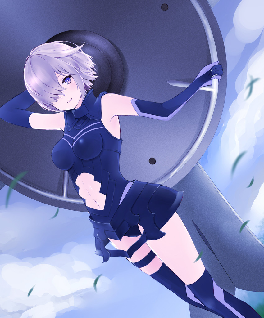 mash kyrielight (fate and 1 more) drawn by daba_san