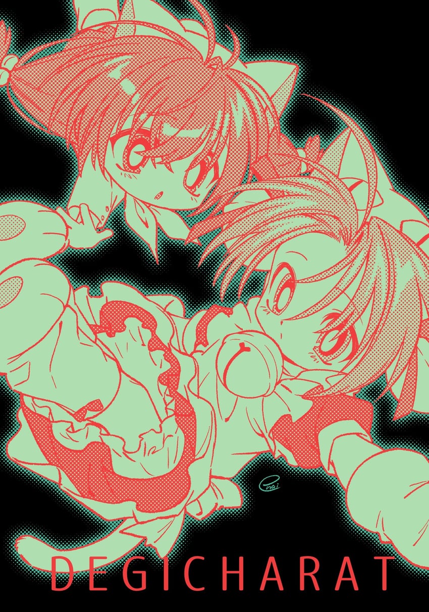 dejiko and puchiko (di gi charat) drawn by menma_(enaic31)