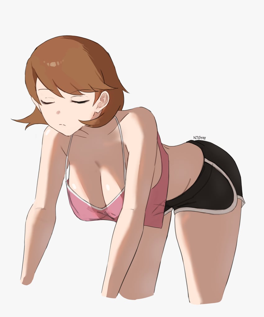 takeba yukari (persona and 1 more) drawn by n7grey