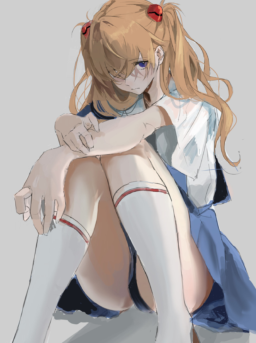 souryuu asuka langley (neon genesis evangelion) drawn by muu_(muu_shiromiya)