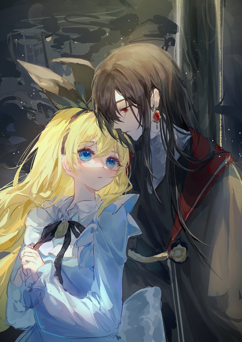 athanasia de alger obelia and lucas (who made me a princess) drawn by yalisangneishen