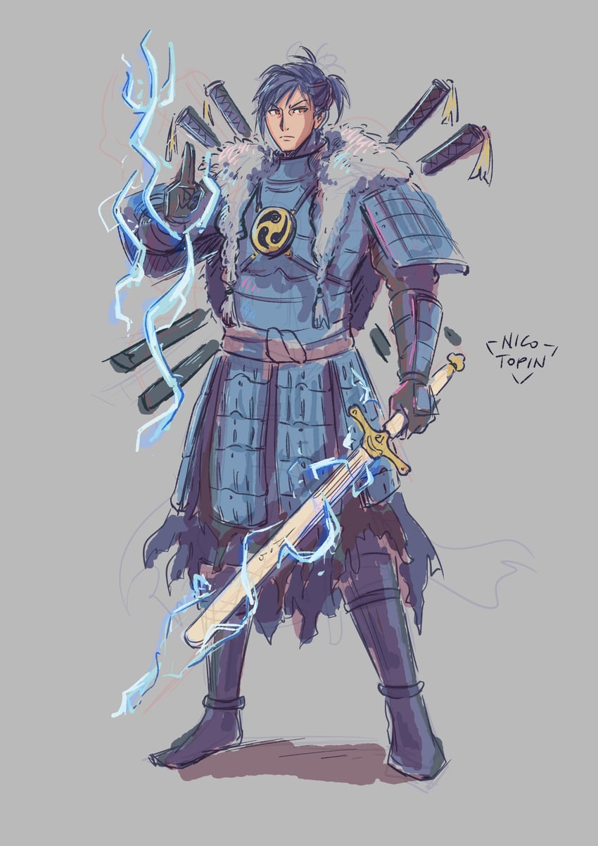 felix hugo fraldarius (fire emblem and 1 more) drawn by nicotopin