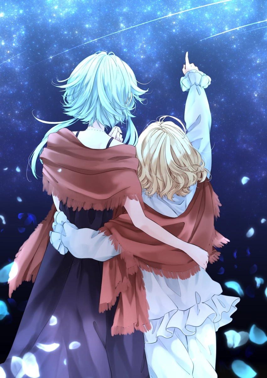 kirisame marisa and izayoi sakuya (touhou) drawn by souta_(karasu_no_ouchi)