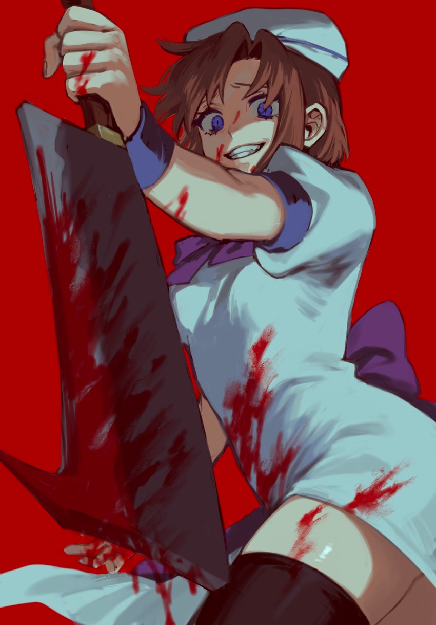 ryuuguu rena (higurashi no naku koro ni) drawn by noriuma