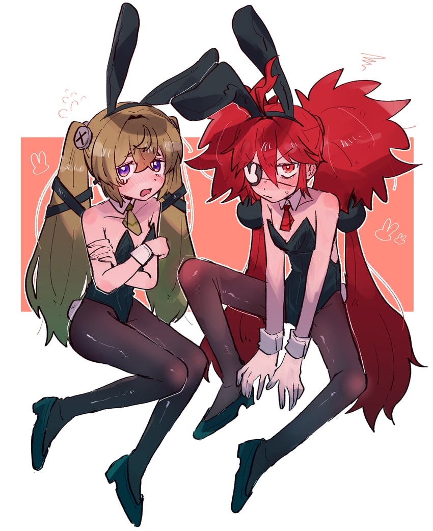 corin wickes and koleda belobog (zenless zone zero) drawn by ebina_(ebichiriumai55)