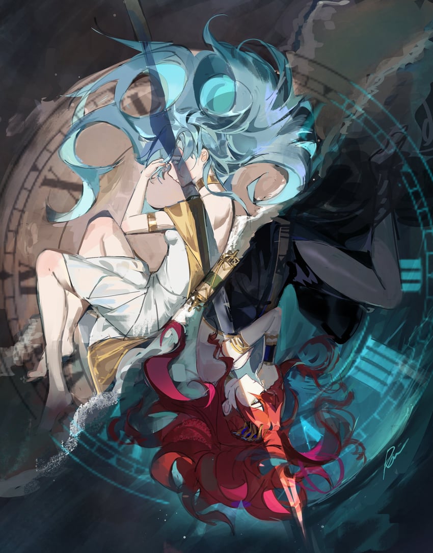 37 and sophia (reverse:1999) drawn by rain_(neporain)