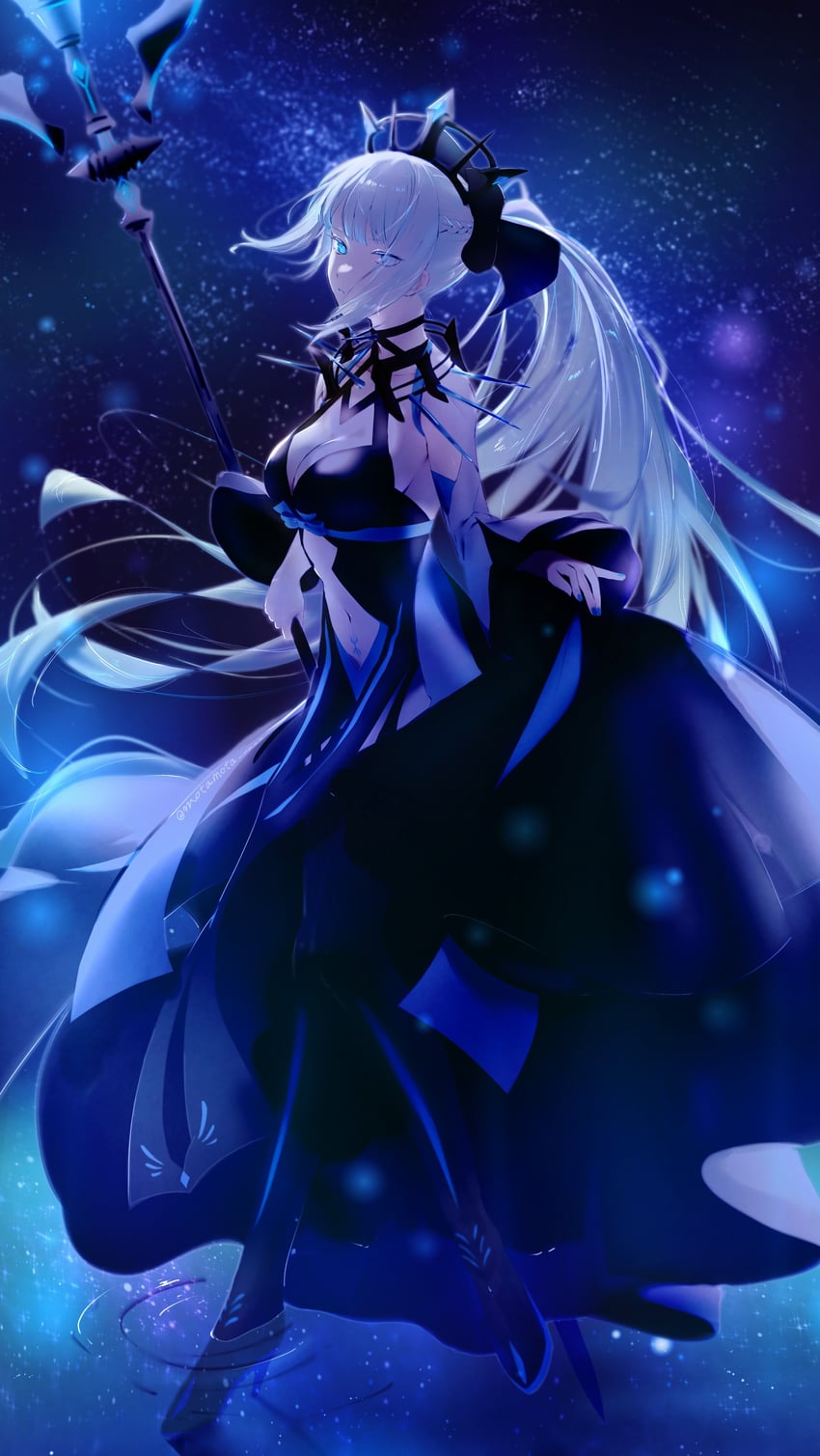 morgan le fay (fate and 1 more) drawn by mun_(motamota)