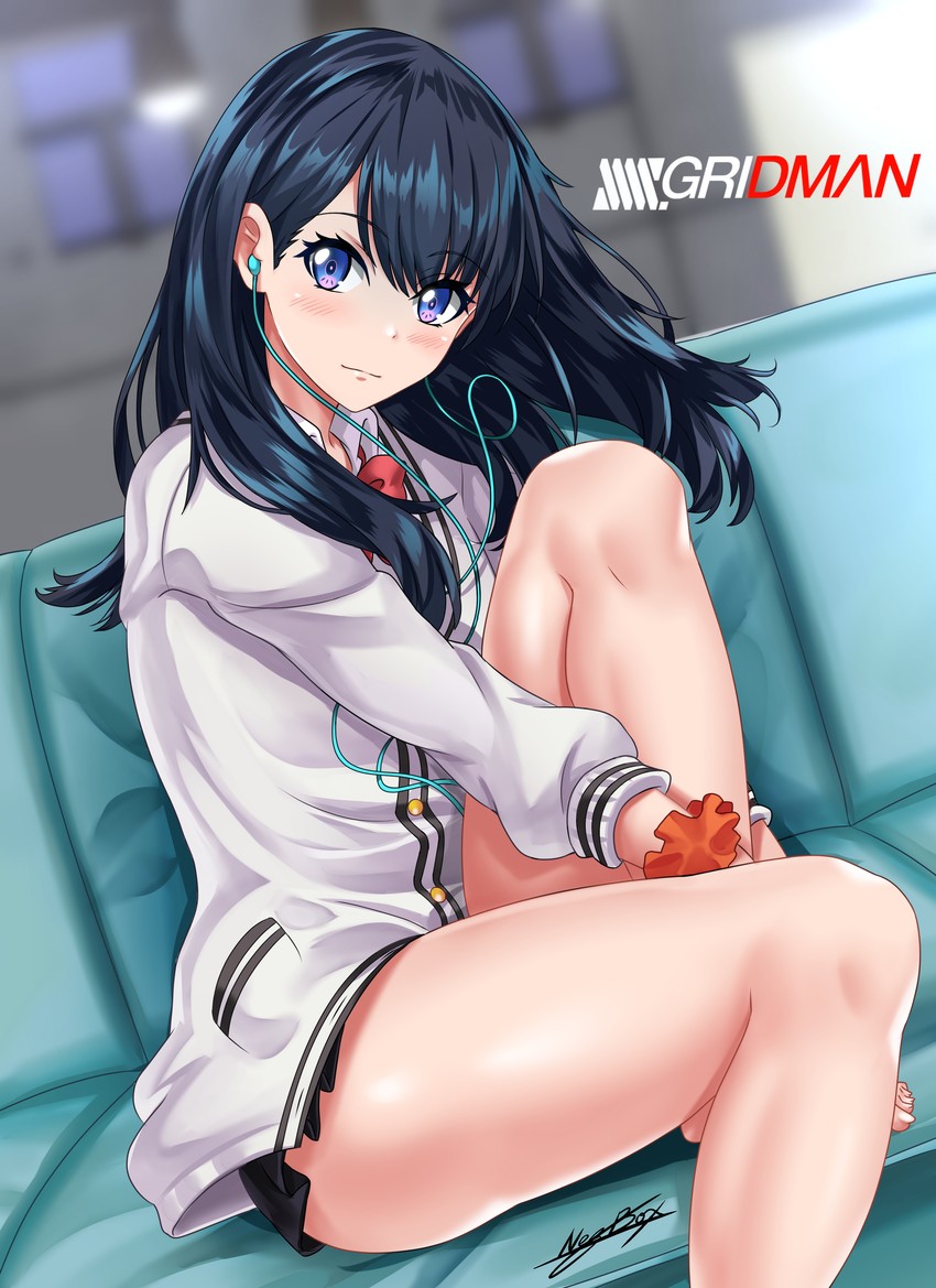 takarada rikka (gridman universe and 1 more) drawn by nez-box
