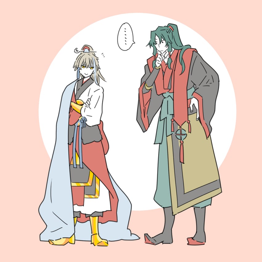 archer and zheng chenggong (fate and 1 more) drawn by makimurara