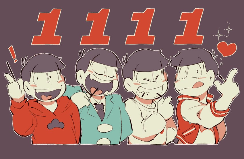 matsuno osomatsu (osomatsu and 1 more) drawn by sanjiro_(tenshin_anman)