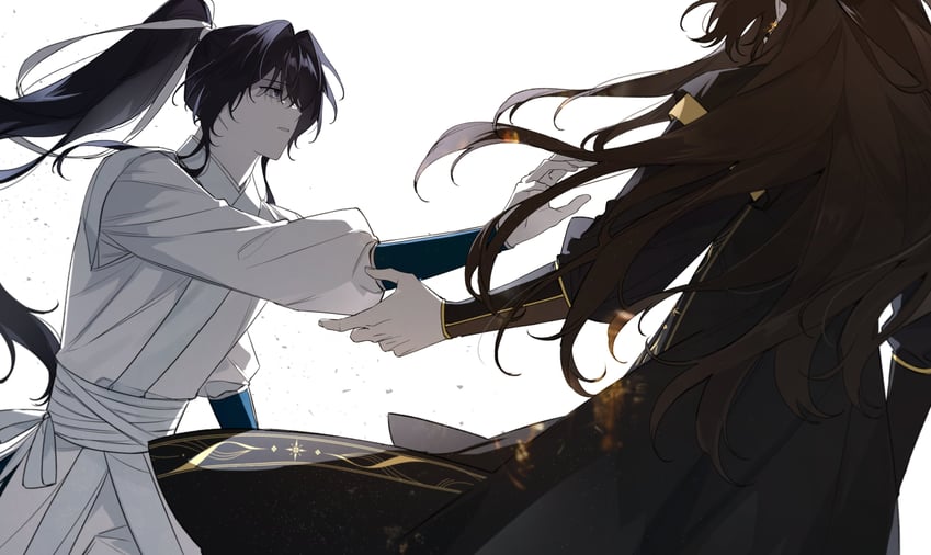 zaha and seol young (jinhongi) drawn by chel_(ttt_lc)