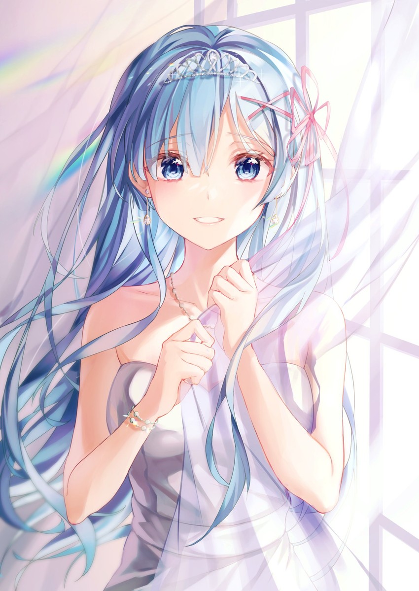 rem (re:zero kara hajimeru isekai seikatsu) drawn by nagul
