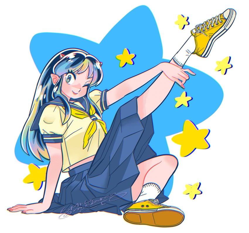 lum (urusei yatsura) drawn by muda_rengou_to_ziggy_stardust