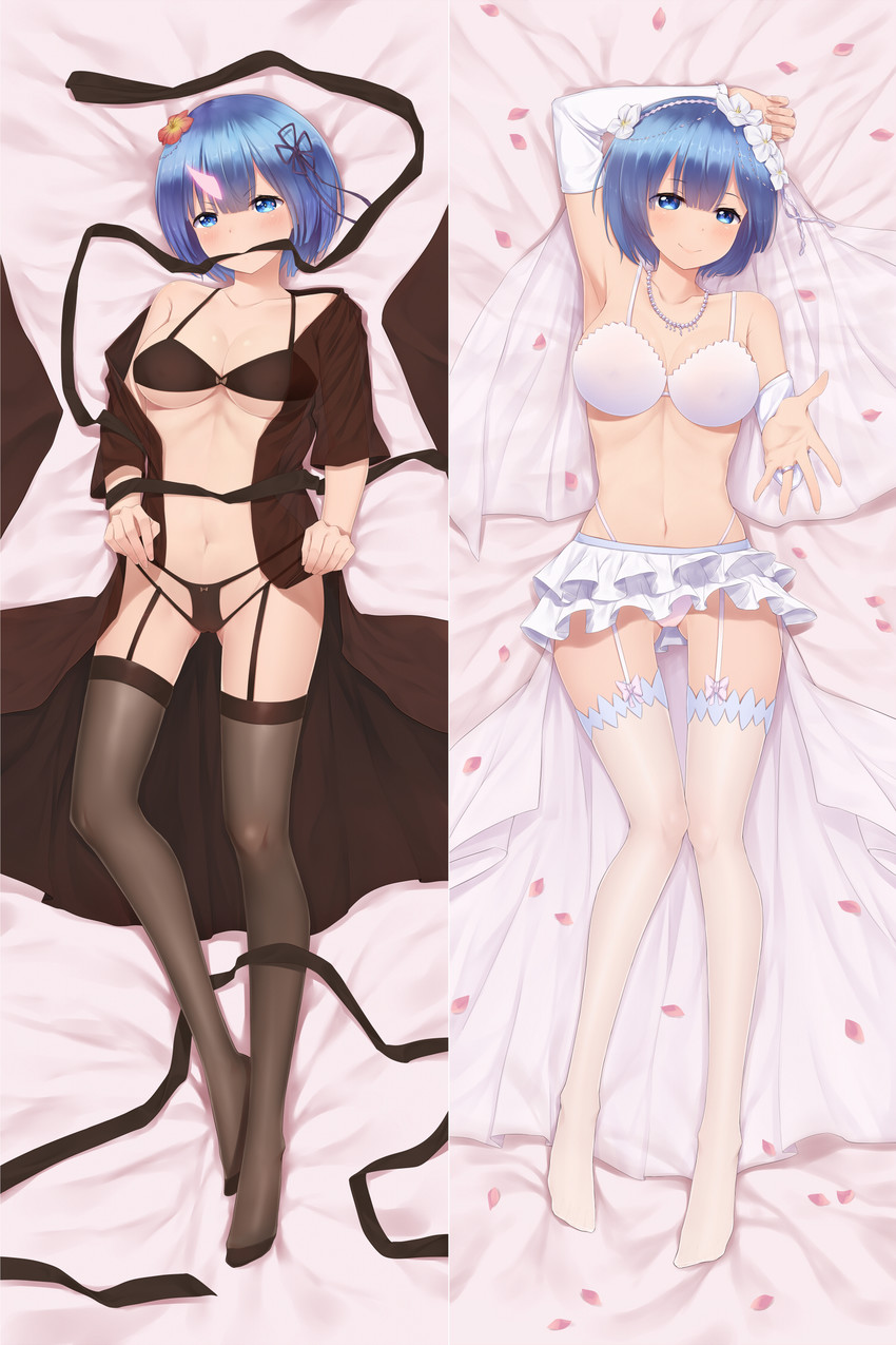 rem (re:zero kara hajimeru isekai seikatsu) drawn by neps-l