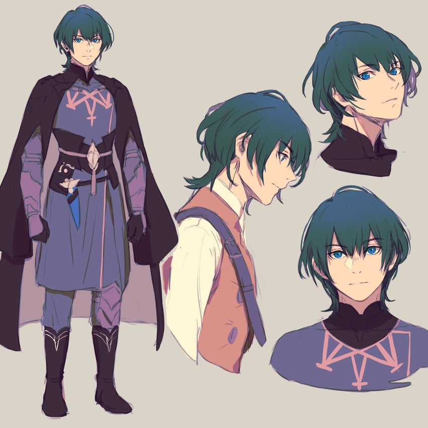 male byleth (fire emblem and 1 more) drawn by eorinamo