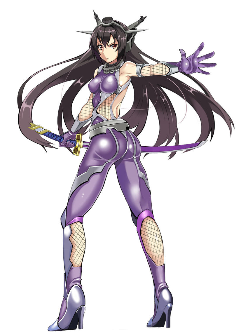 nagato and igawa asagi (kantai collection and 2 more) drawn by k@non