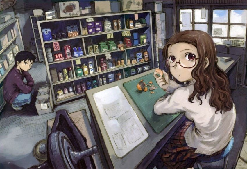 pochiyama-san (yakkyoku no pochiyama-san) drawn by abe_yoshitoshi
