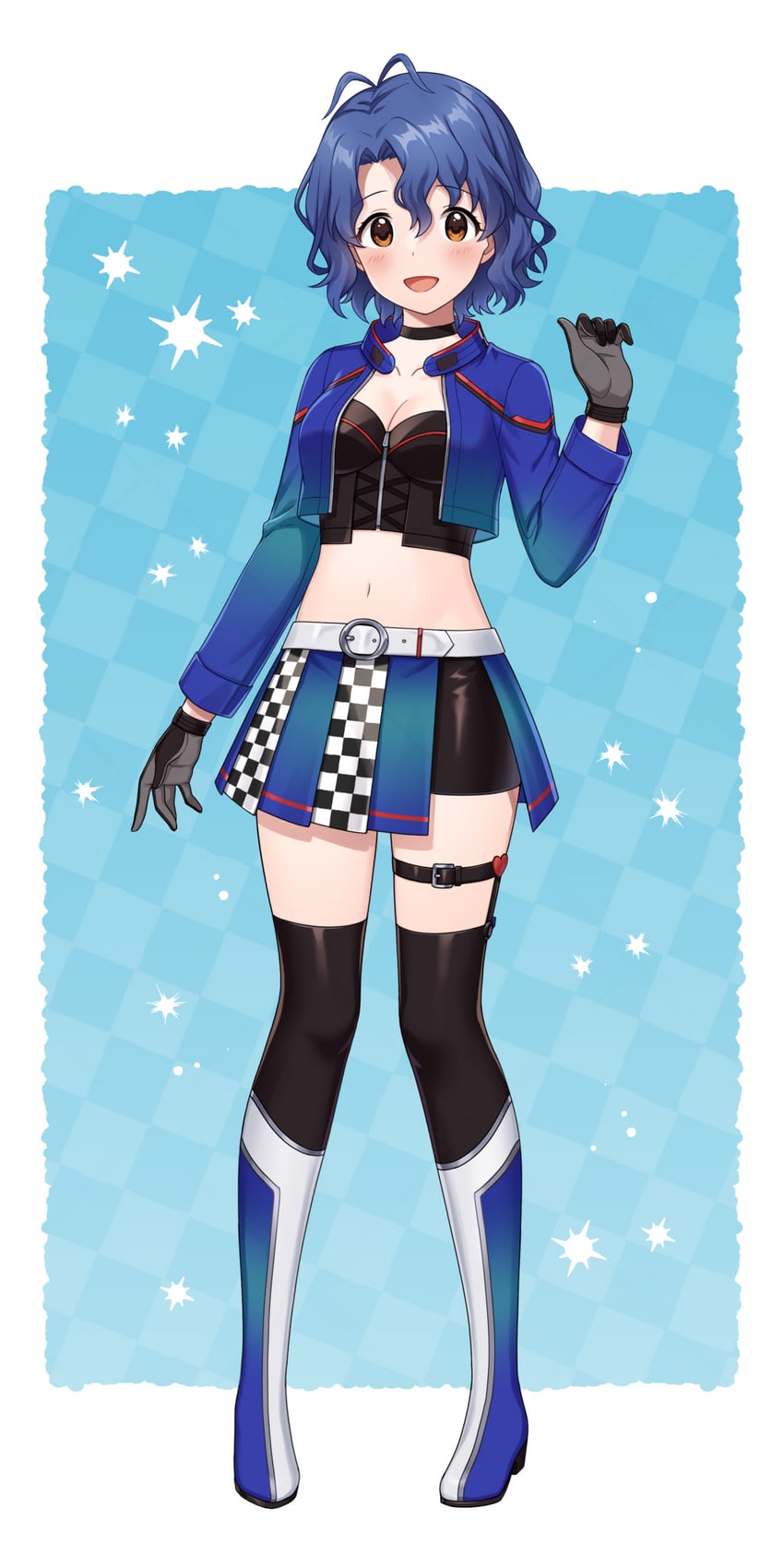 toyokawa fuka (idolmaster and 2 more) drawn by saka_nanato