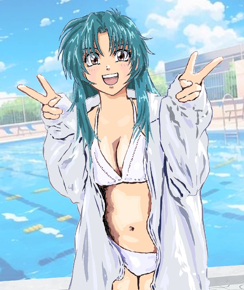 chidori kaname (full metal panic!) drawn by mizumori_keiichi