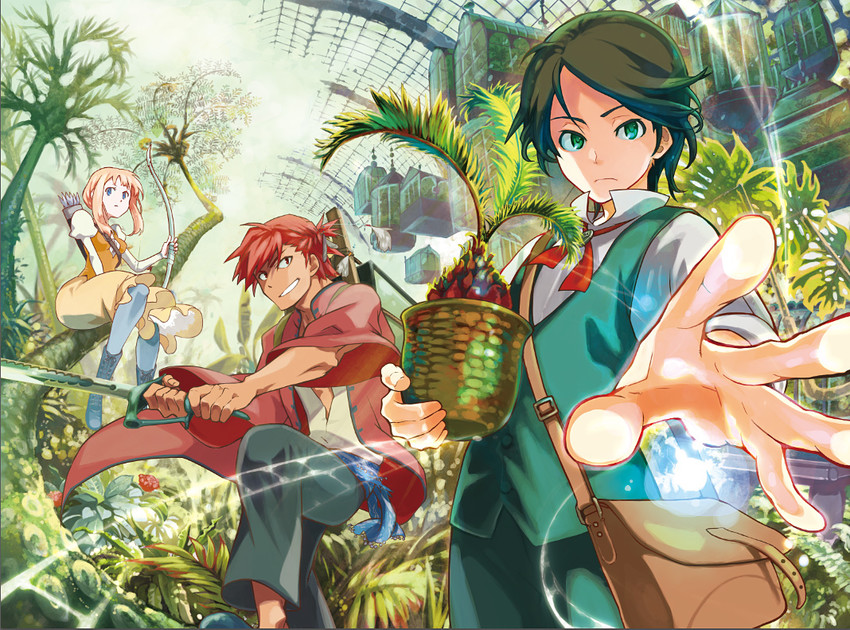 rudyard, noah lescott, and eve ettrick (arbos anima) drawn by torinikusoul