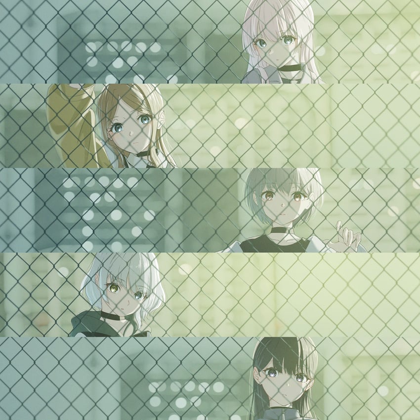 chihaya anon, nagasaki soyo, shiina taki, takamatsu tomori, and kaname raana (bang dream! and 1 more) drawn by shuzuku