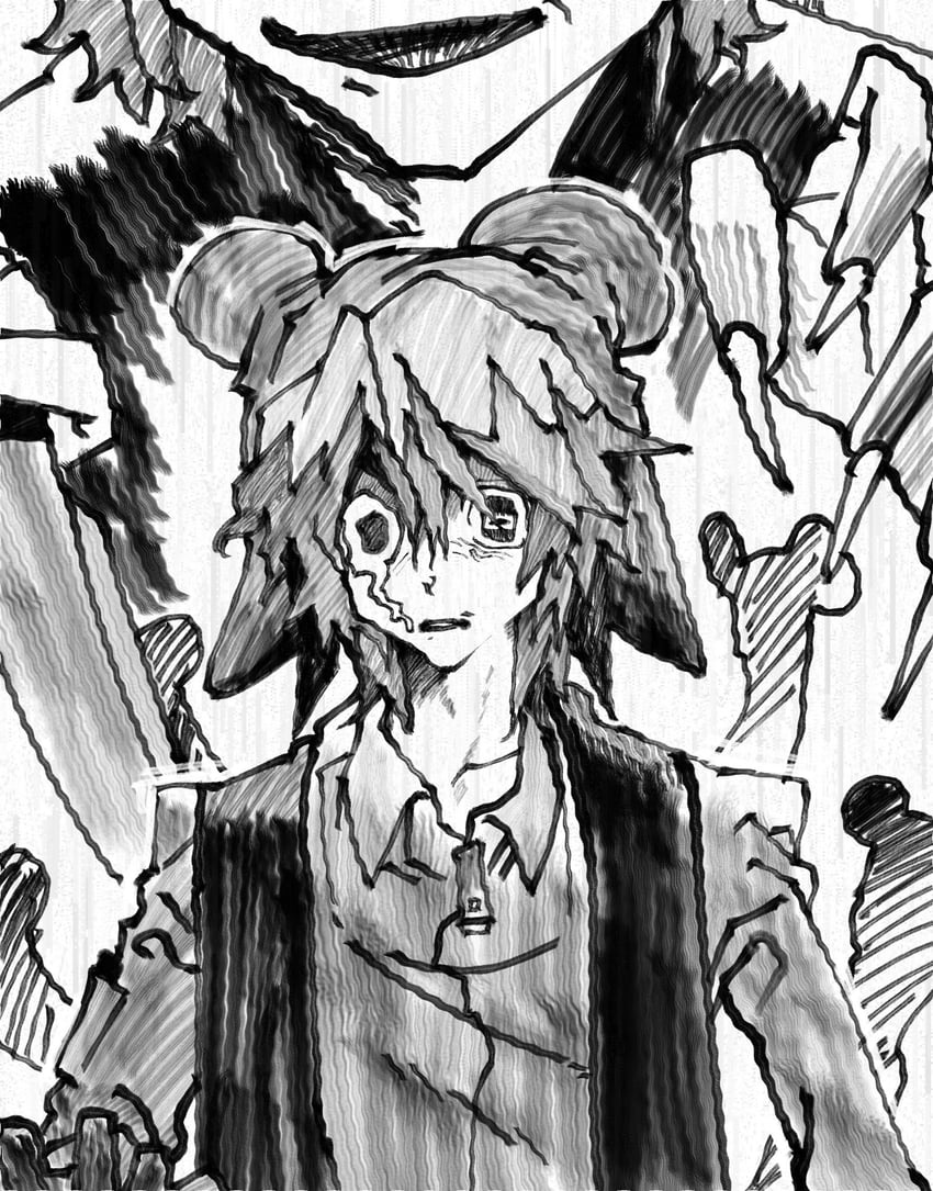 nyen and present day problem takeuchi robert (randal's friends) drawn by 0000k_lll