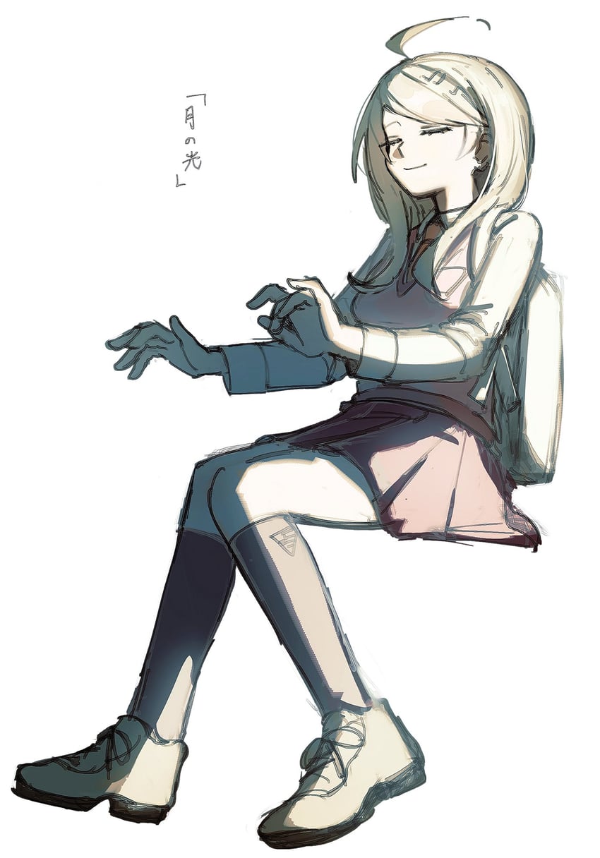 akamatsu kaede (danganronpa and 1 more) drawn by ni_22