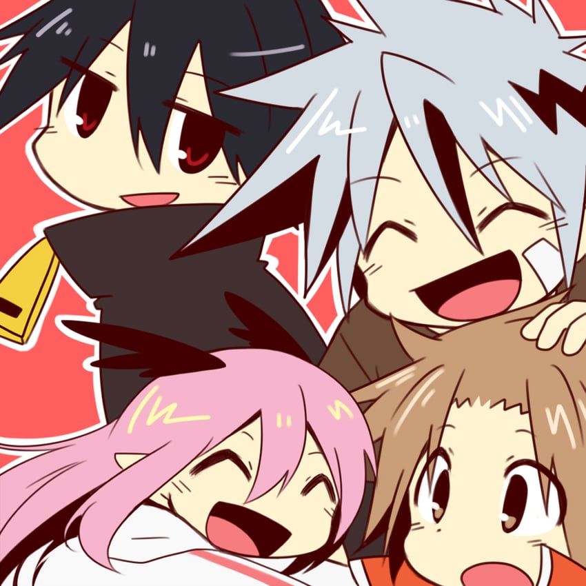 alba, ruki, ross, and crea (sen'yuu.) drawn by aka_muffler_yamato