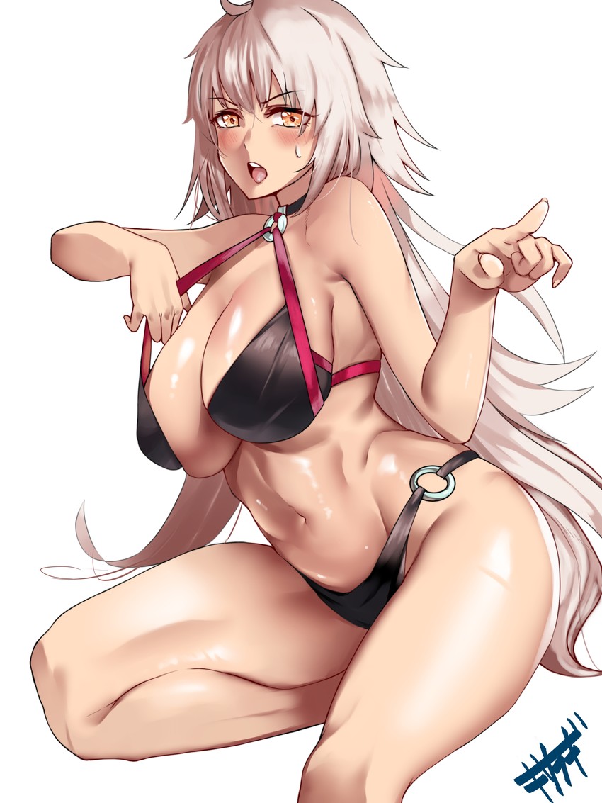 jeanne d'arc alter (fate and 1 more) drawn by kisaragi_tsurugi