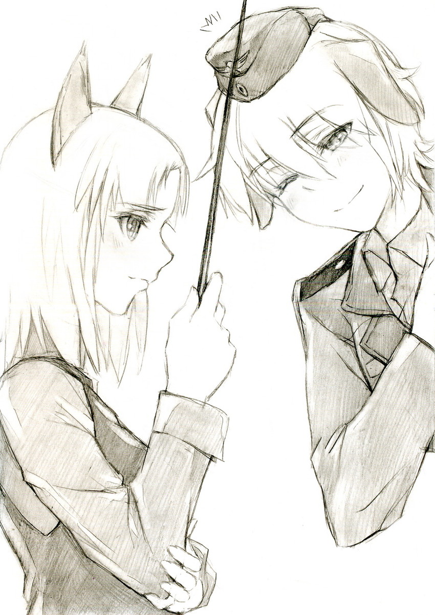waltrud krupinski and edytha rossmann (world witches series and 1 more) drawn by kisetsu