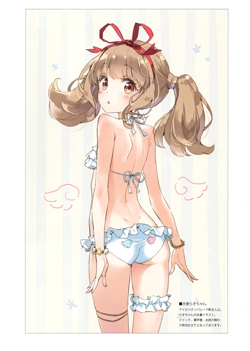 kiseki raki (aikatsu! and 1 more) drawn by kani_biimu