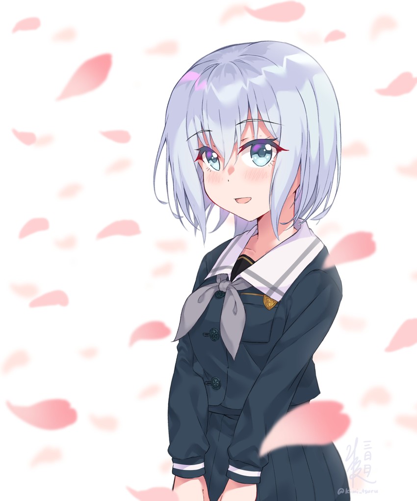 kurata mashiro (bang dream!) drawn by kimi_tsuru