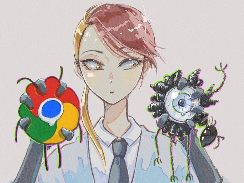 rutile, sou iu ikimono, and kongou's brother (houseki no kuni and 1 more) drawn by nukumorineko