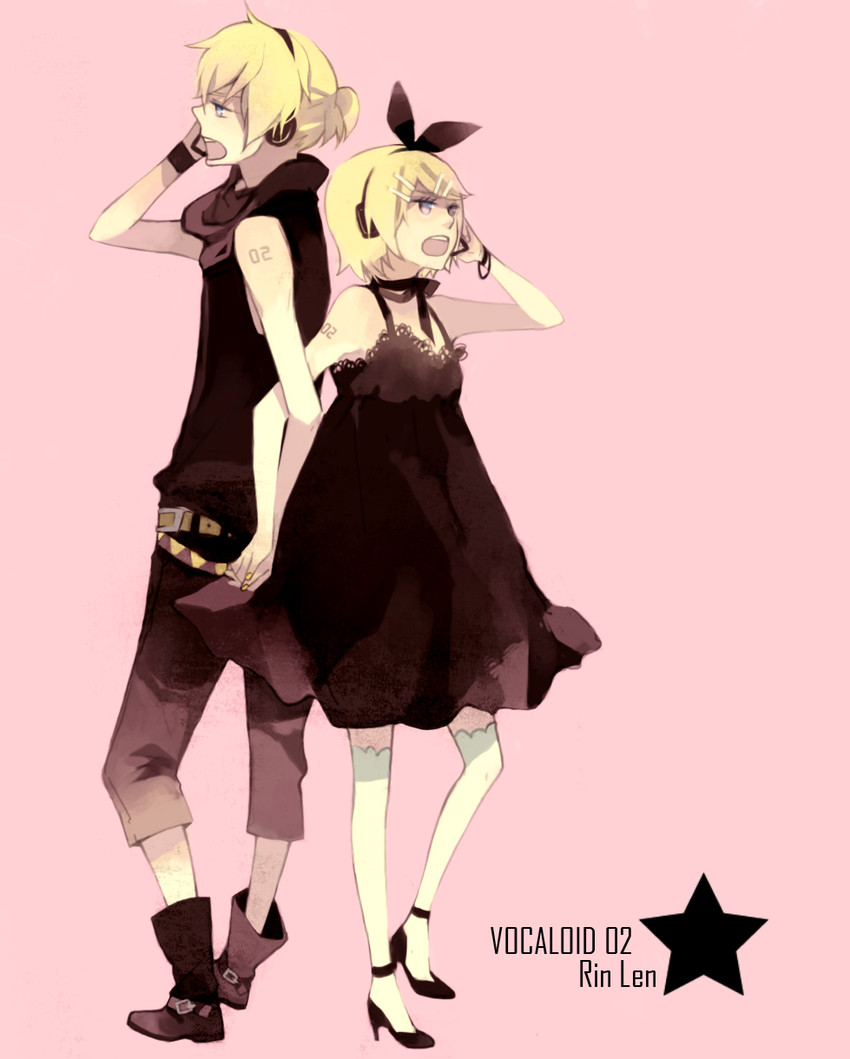 kagamine rin and kagamine len (vocaloid) drawn by mig_(36th_underground)