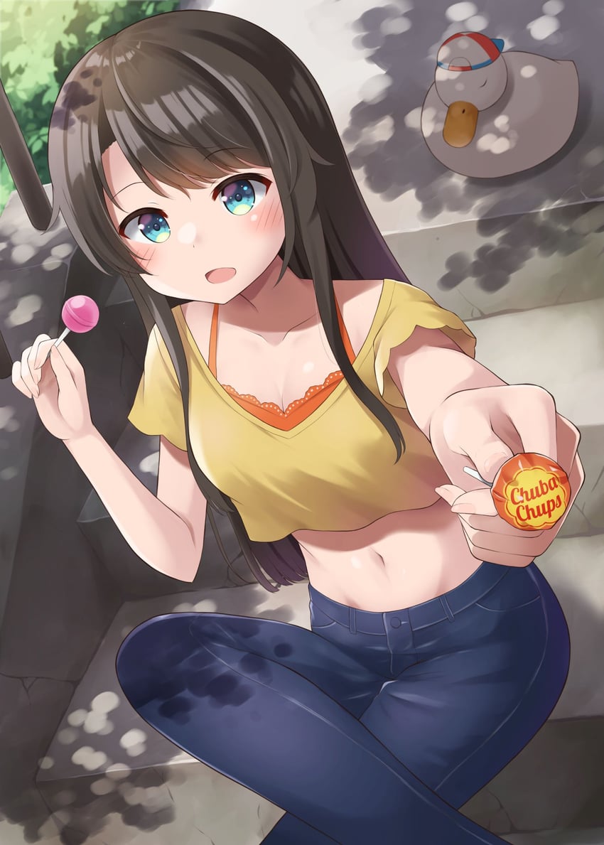 oozora subaru and subaru duck (hololive) drawn by nero_(starlightbrakerexfb)