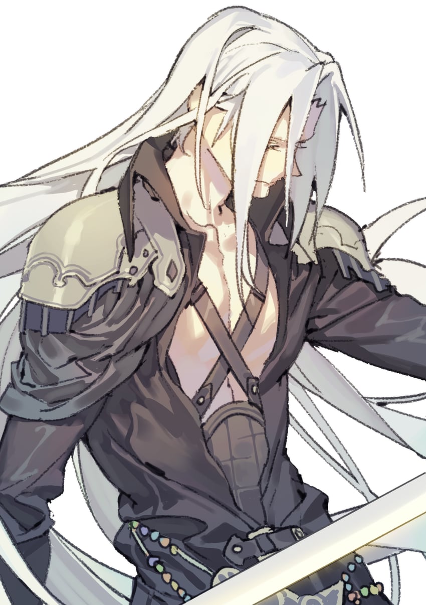 sephiroth (final fantasy and 1 more) drawn by tpqmsrp