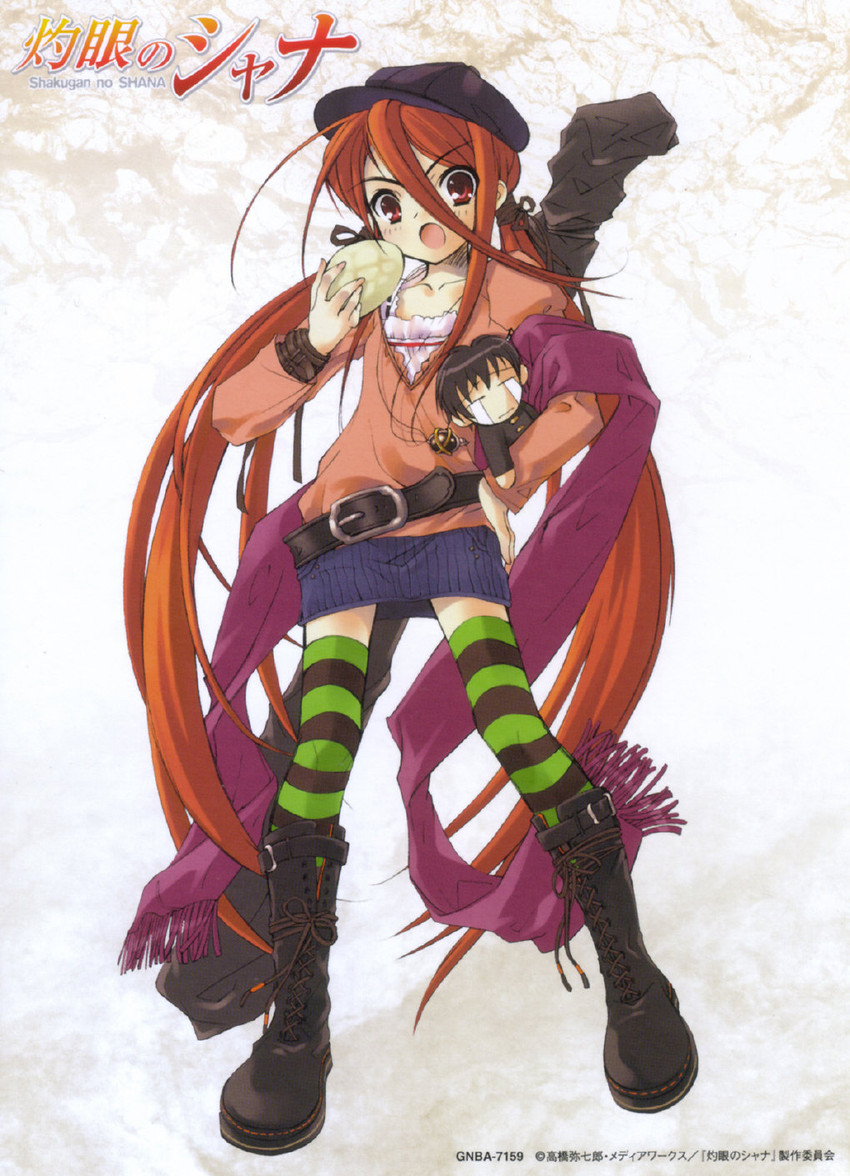 shana, alastor, and sakai yuuji (shakugan no shana) drawn by ito_noizi