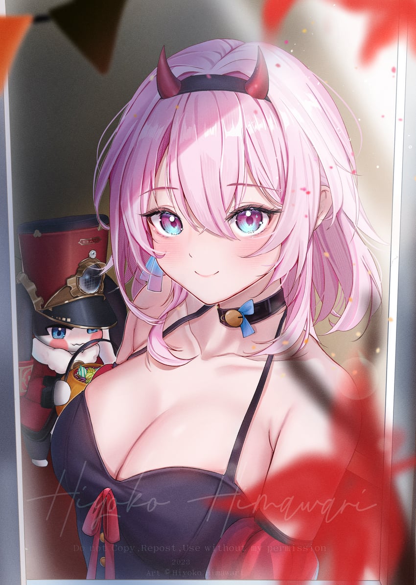 march 7th and pom-pom (honkai and 1 more) drawn by hiyoko_himawari