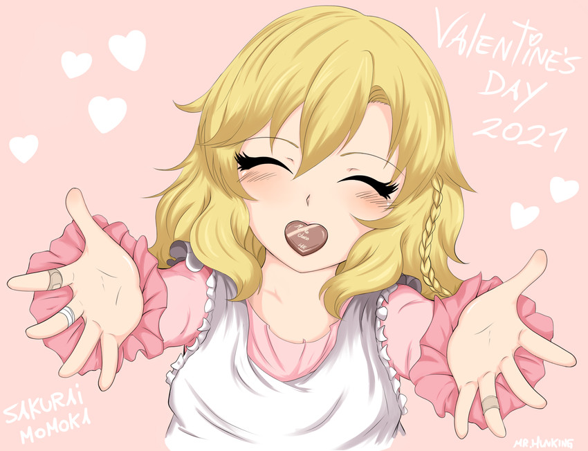 sakurai momoka (idolmaster and 1 more) drawn by mrhunking