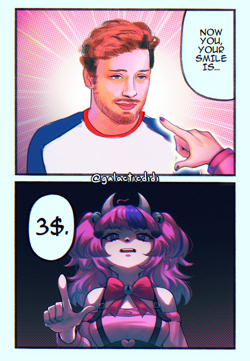emiya shirou, ironmouse, and cdawgva (real life and 3 more) drawn by didi_(galacticdidi)