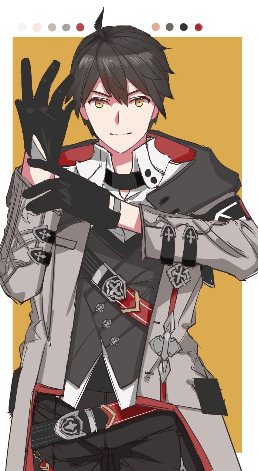 adam (honkai and 1 more) drawn by sirius_enjoliao
