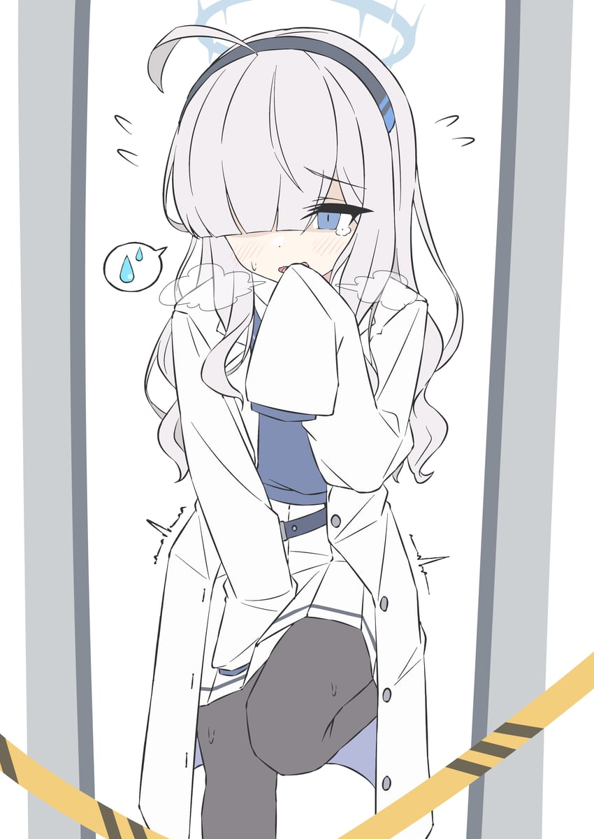 millennium science school student and millennium science school student b (blue archive) drawn by mizusaki_(kn27)