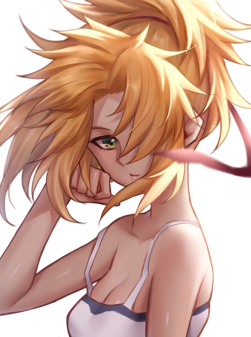 mordred (fate and 1 more) drawn by hua-j