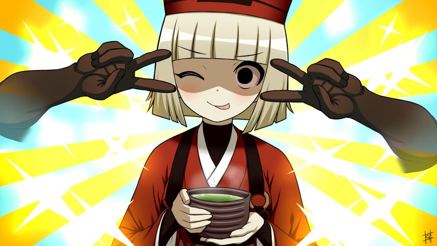 sen no rikyu (fate and 1 more) drawn by guriguri_(arayotto4351)
